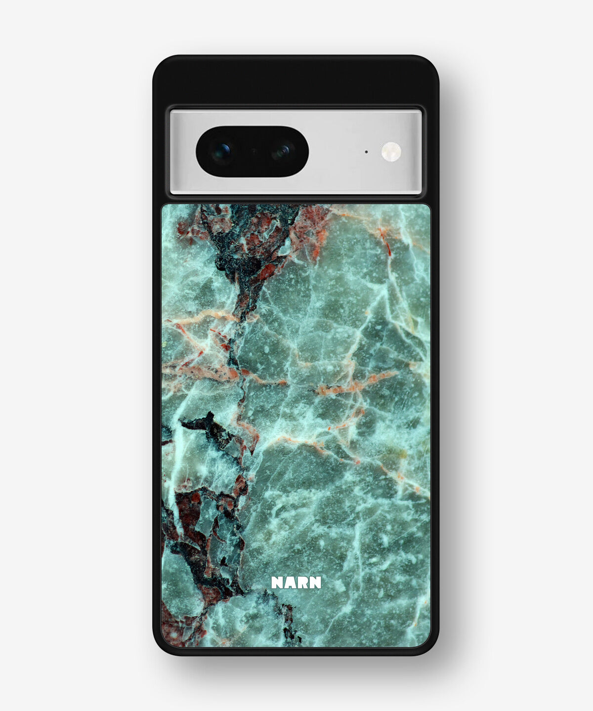 Google Pixel 7 Hard Case – Green Marble - View 1