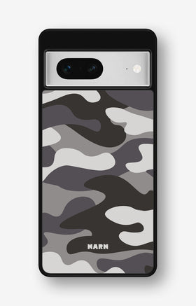 Google Pixel 7 Hard Case – Grey Camo - View 1