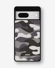 Google Pixel 7 Hard Case – Grey Camo - View 1