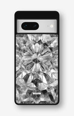 Google Pixel 7 Hard Case – Grey Crystals - View 1