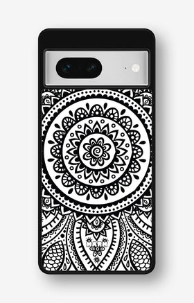Google Pixel 7 Hard Case – Henna Mandala - View 1