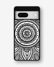 Google Pixel 7 Hard Case – Henna Mandala - View 1