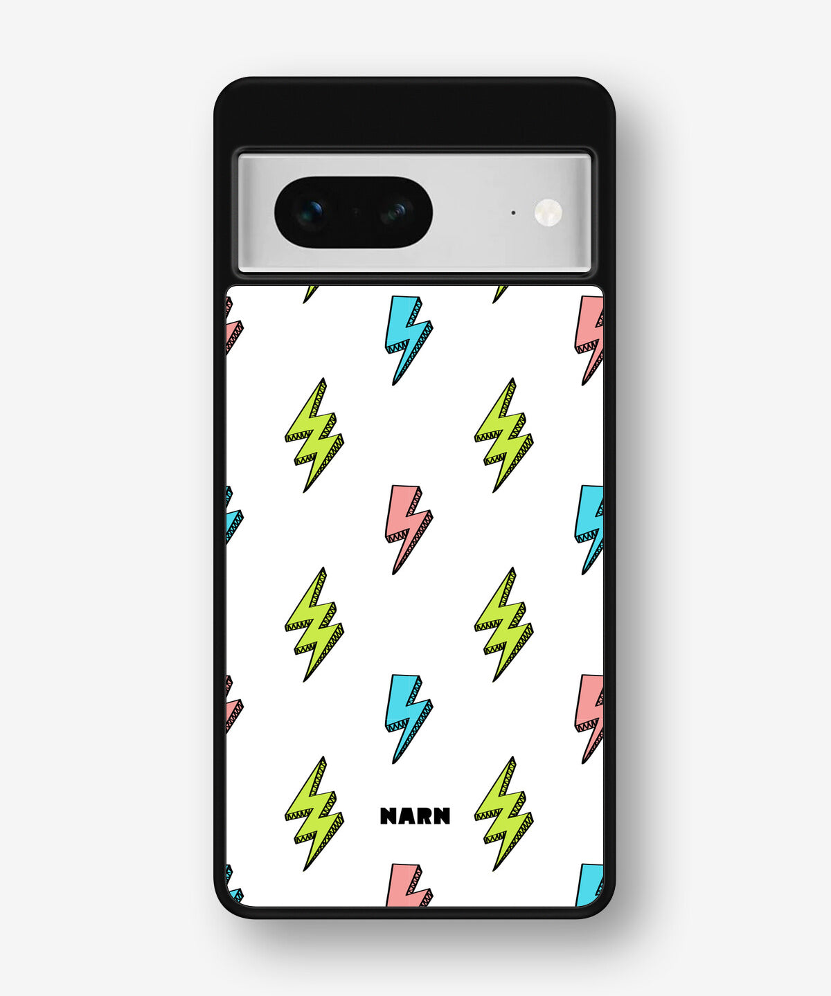 Google Pixel 7 Hard Case – Lightning Bolts - View 1