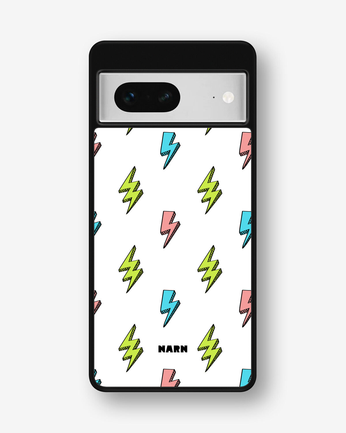 Google Pixel 7 Hard Case – Lightning Bolts - View 1