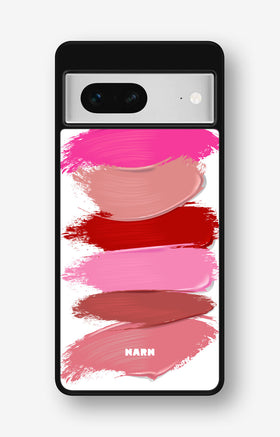 Google Pixel 7 Hard Case – Lipstick Smears - View 1