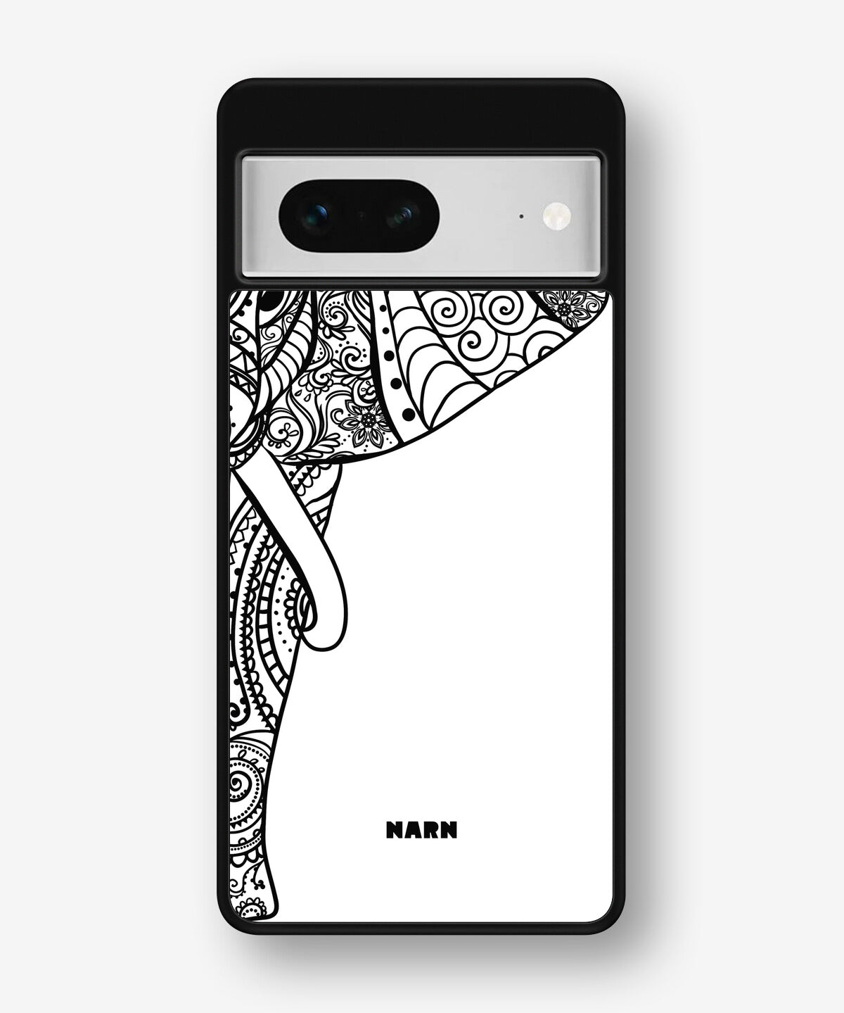Google Pixel 7 Hard Case – Mandala Elephant - View 1