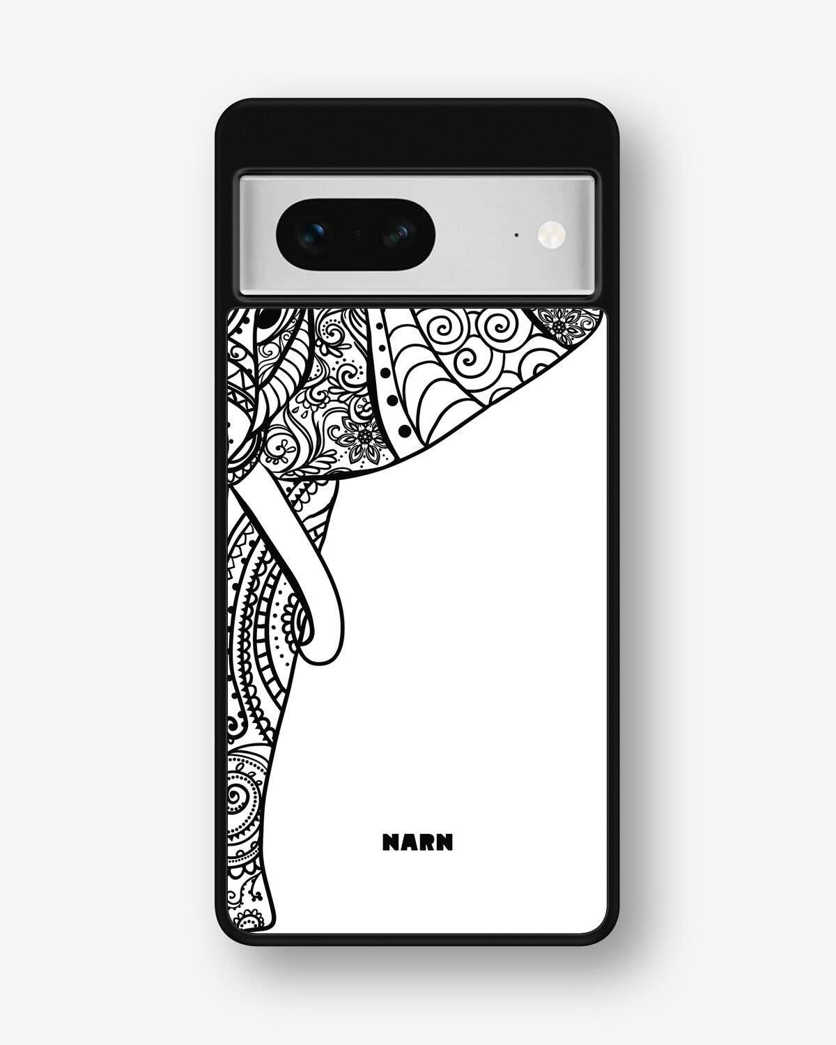 Google Pixel 7 Hard Case – Mandala Elephant - View 1