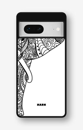 Google Pixel 7 Hard Case – Mandala Elephant - View 1