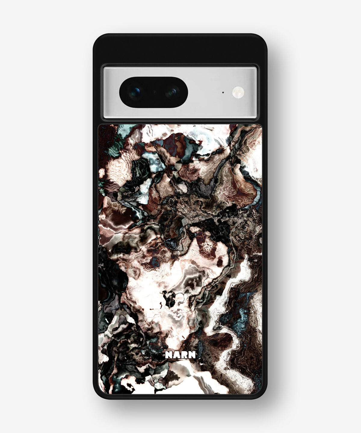 Google Pixel 7 Hard Case – Marble Brown - View 1