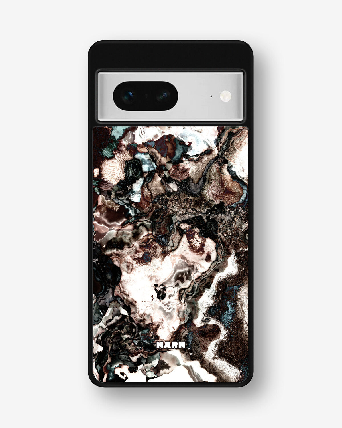Google Pixel 7 Hard Case – Marble Brown - View 1