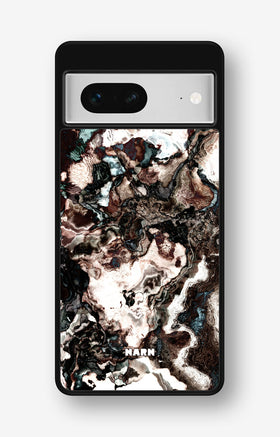 Google Pixel 7 Hard Case – Marble Brown - View 1