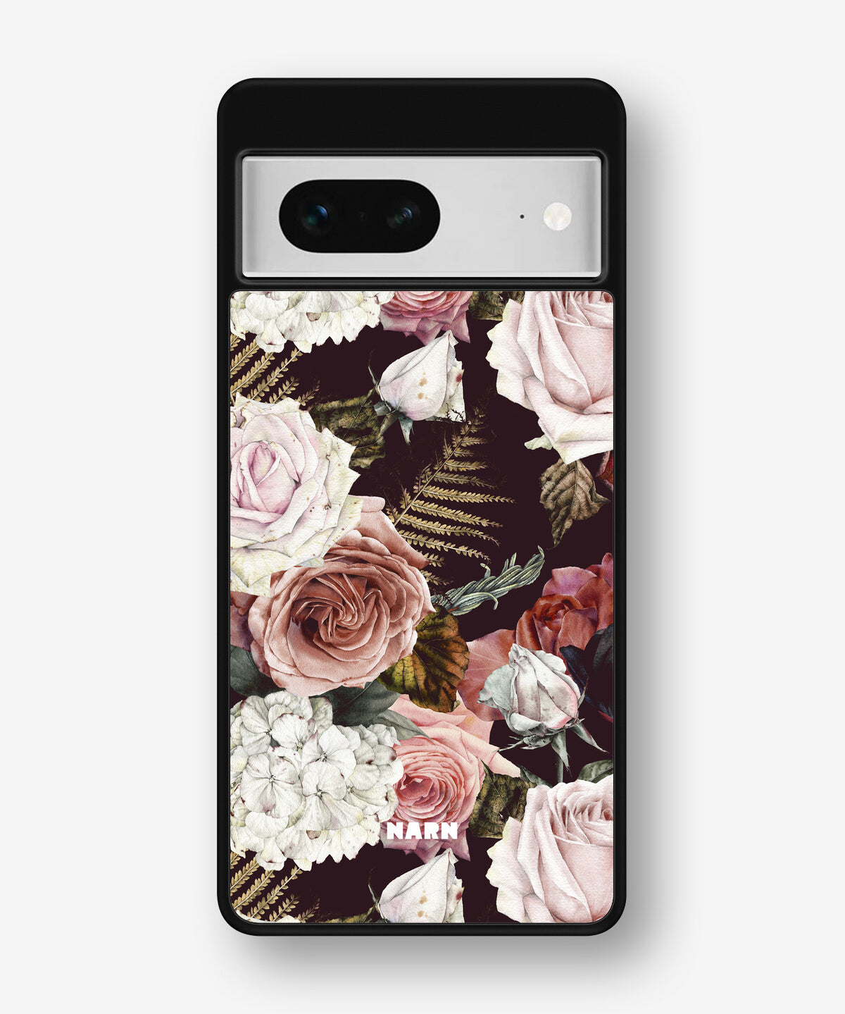Google Pixel 7 Hard Case – Midnight Roses - View 1