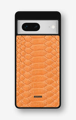 Google Pixel 7 Hard Case – Orange Snake - View 1
