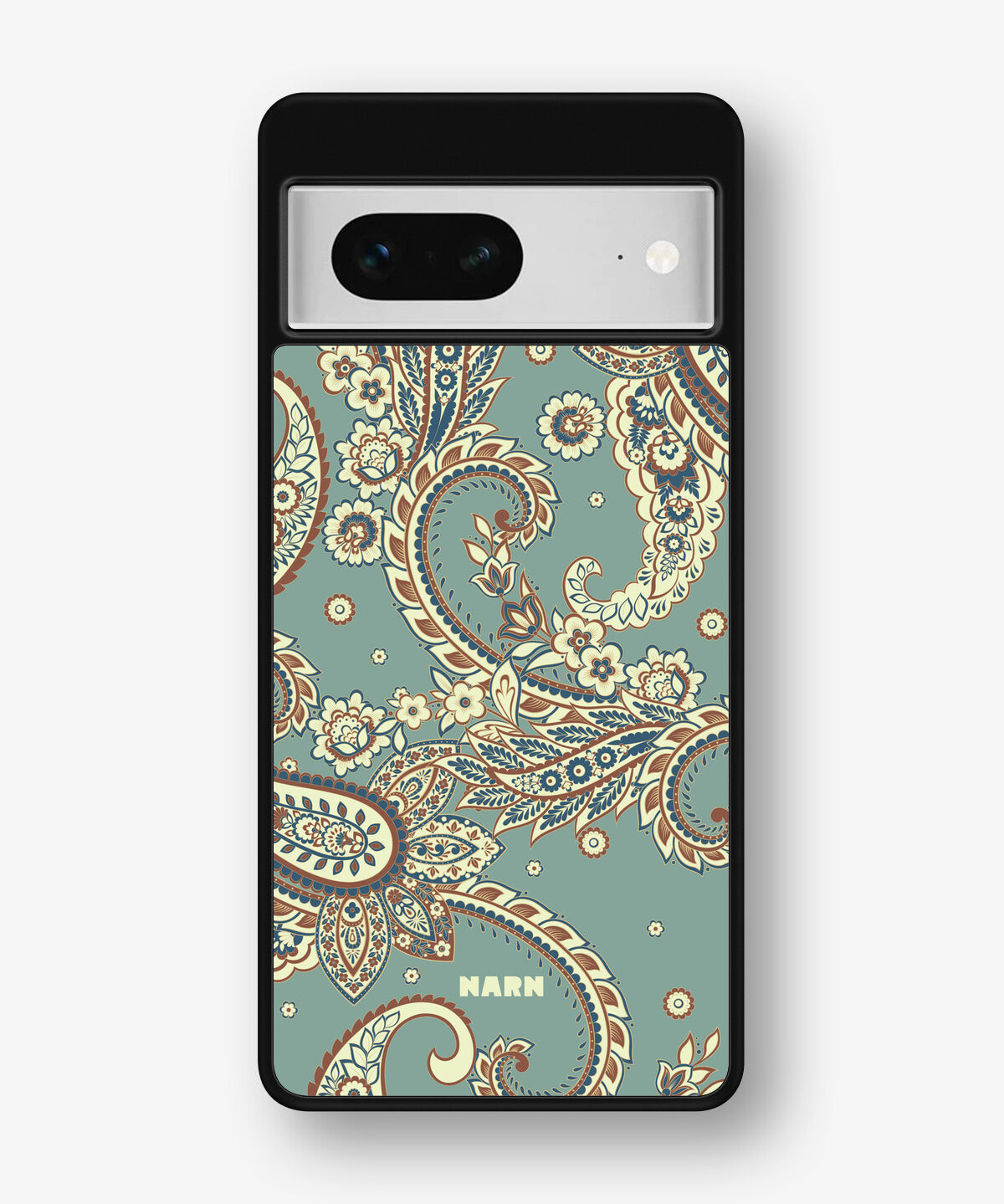 Google Pixel 7 Hard Case – Paisley Green - View 1