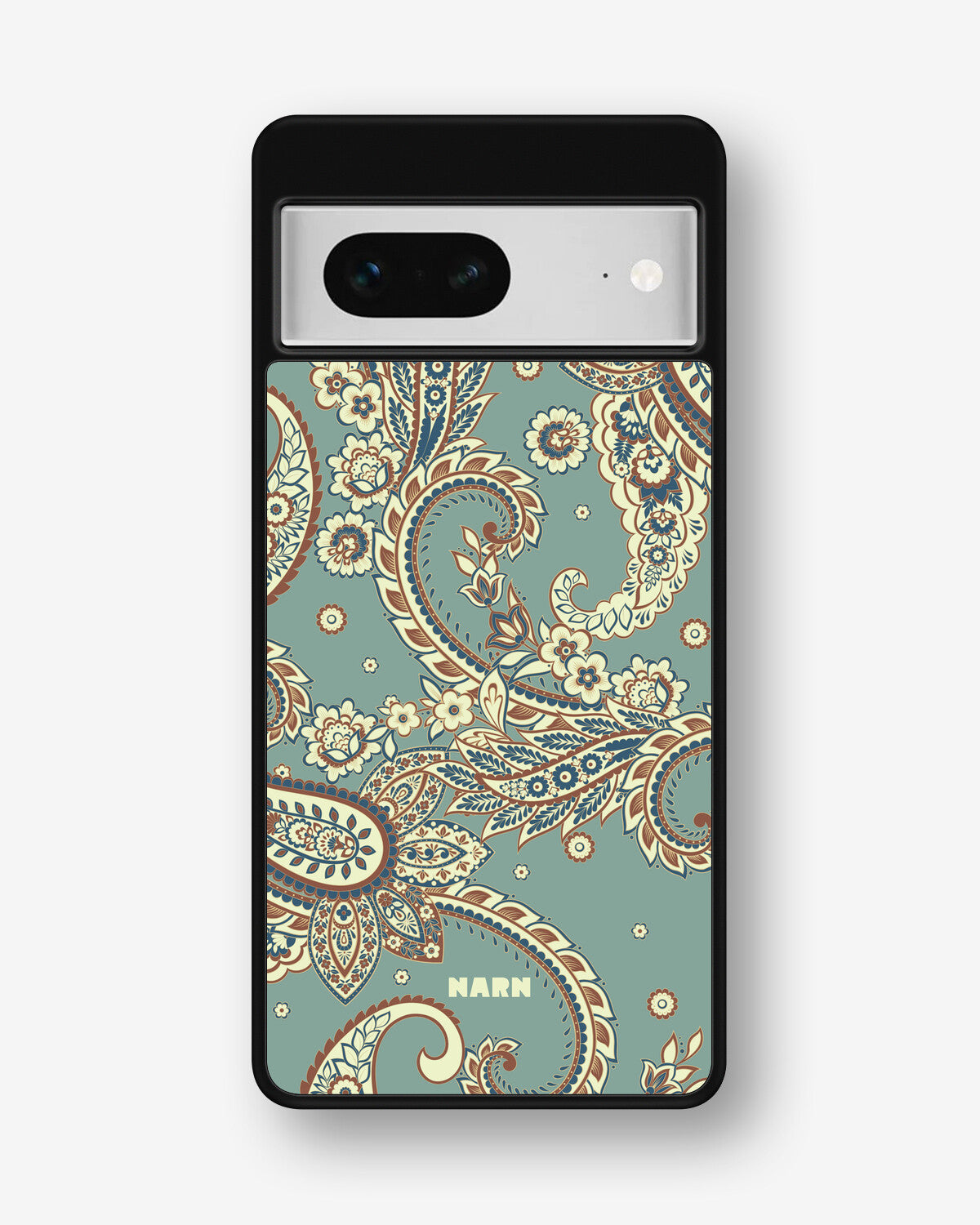 Google Pixel 7 Hard Case – Paisley Green - View 1