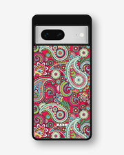 Google Pixel 7 Hard Case – Paisley Paradise - View 1