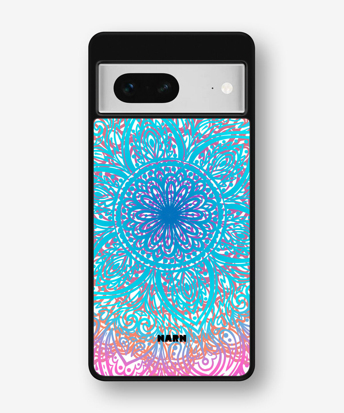 Google Pixel 7 Hard Case – Pastel Mandala - View 1