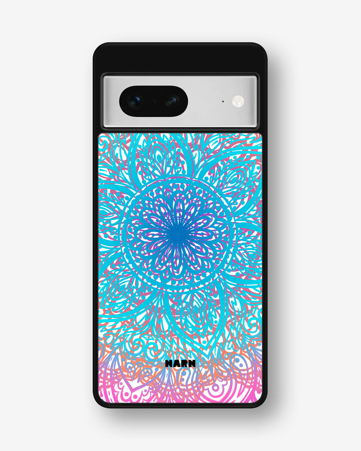 Google Pixel 7 Hard Case – Pastel Mandala - View 1