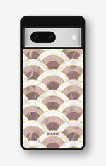 Google Pixel 7 Hard Case – Pink Marble Waves - View 1