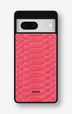 Google Pixel 7 Hard Case – Pink Snake - View 1