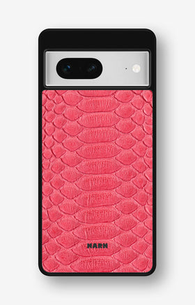 Google Pixel 7 Hard Case – Pink Snake - View 1