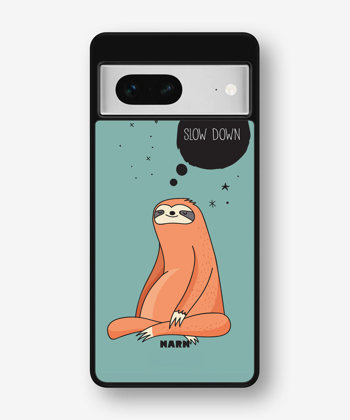 Google Pixel 7 Hard Case – Slow Down Sloth - View 1