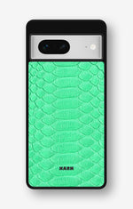 Google Pixel 7 Hard Case – Turquoise Snake - View 1