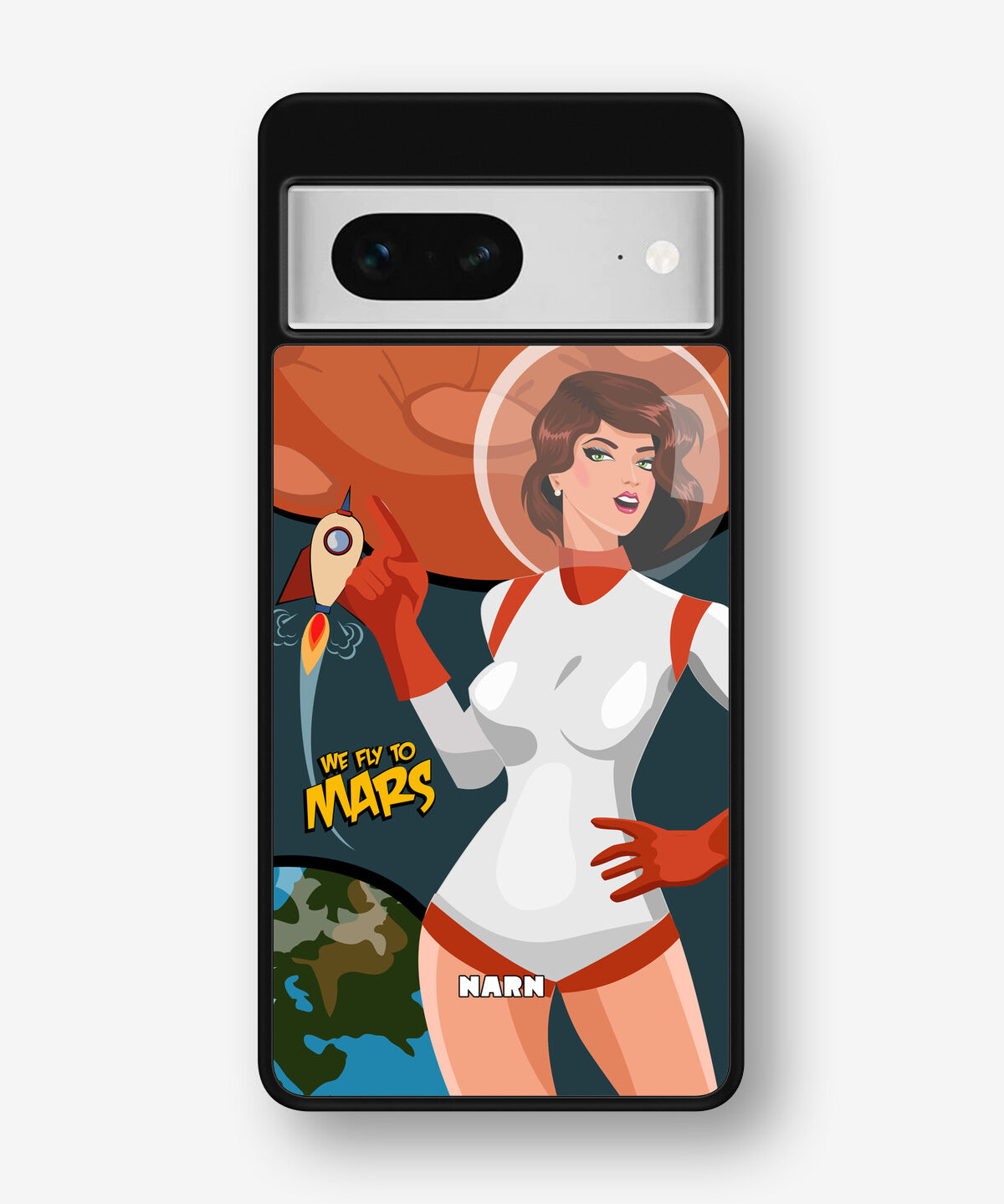 Google Pixel 7 Hard Case – We Fly To Mars - View 1