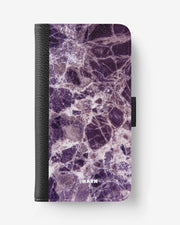 Google Pixel 7 Wallet Case - Purple Marble - View 1