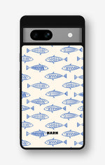 Google Pixel 7a Hard Case – Blue Catch - View 1