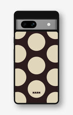 Google Pixel 7a Hard Case – Bold Dots - View 1