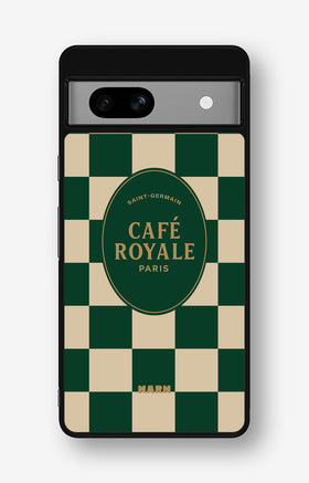 Google Pixel 7a Hard Case – Cafe Royale - View 1