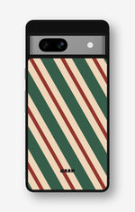 Google Pixel 7a Hard Case – Candy Stripe - View 1