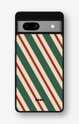 Google Pixel 7a Hard Case – Candy Stripe - View 1