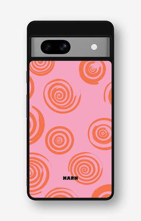 Google Pixel 7a Hard Case – Candy Swirl - View 1