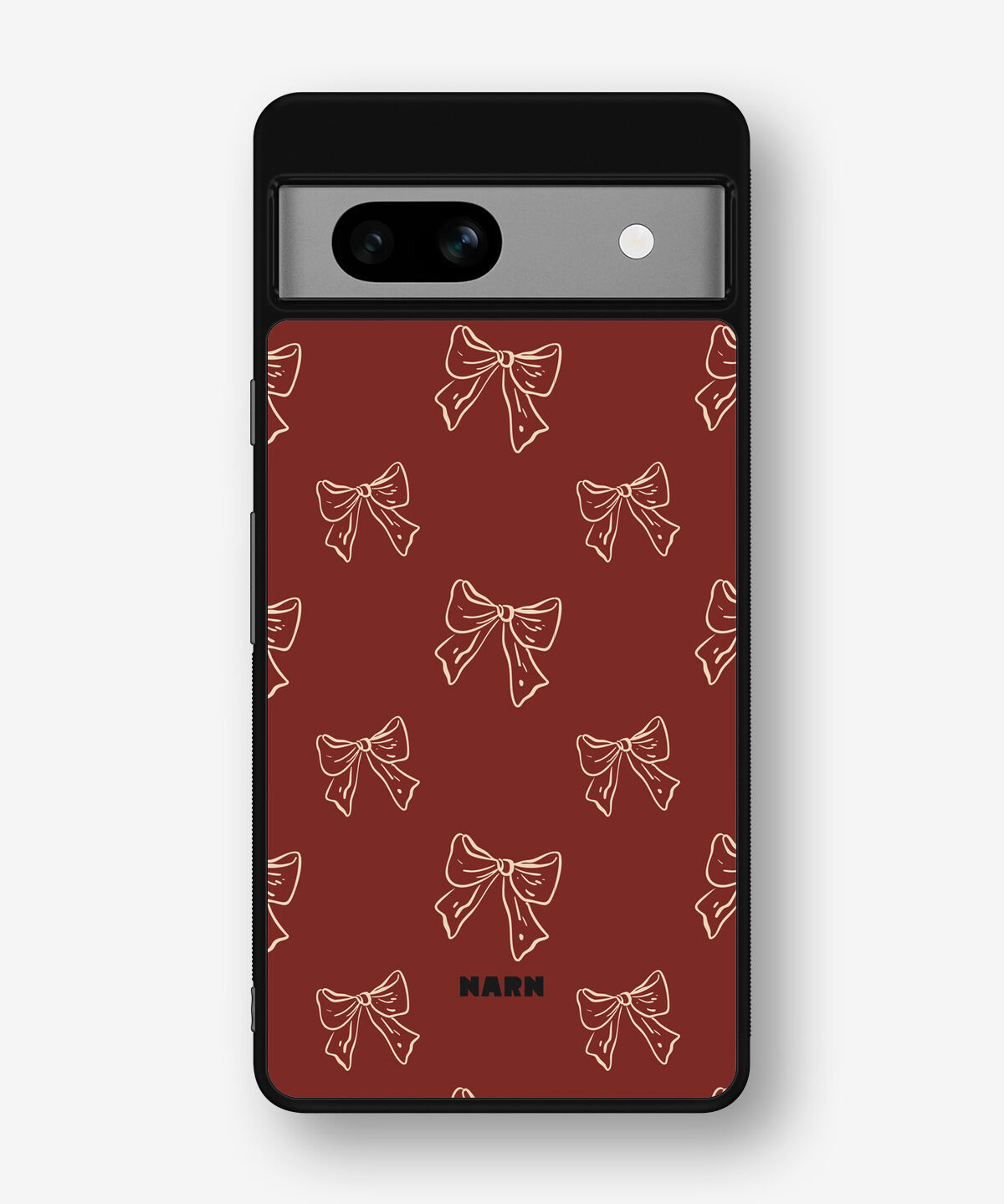 Google Pixel 7a Hard Case – Cherry Bows - View 1