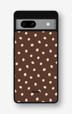 Google Pixel 7a Hard Case – Choco Dots - View 1