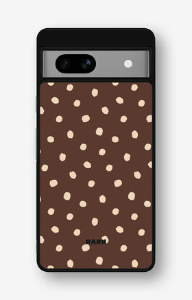 Google Pixel 7a Hard Case – Choco Dots - View 1
