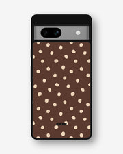 Google Pixel 7a Hard Case – Choco Dots - View 1