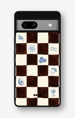 Google Pixel 7a Hard Case – Dolce Grid - View 1
