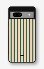Google Pixel 7a Hard Case – Evergreen Stripe - View 1