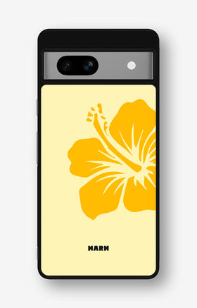 Google Pixel 7a Hard Case – Golden Bloom - View 1