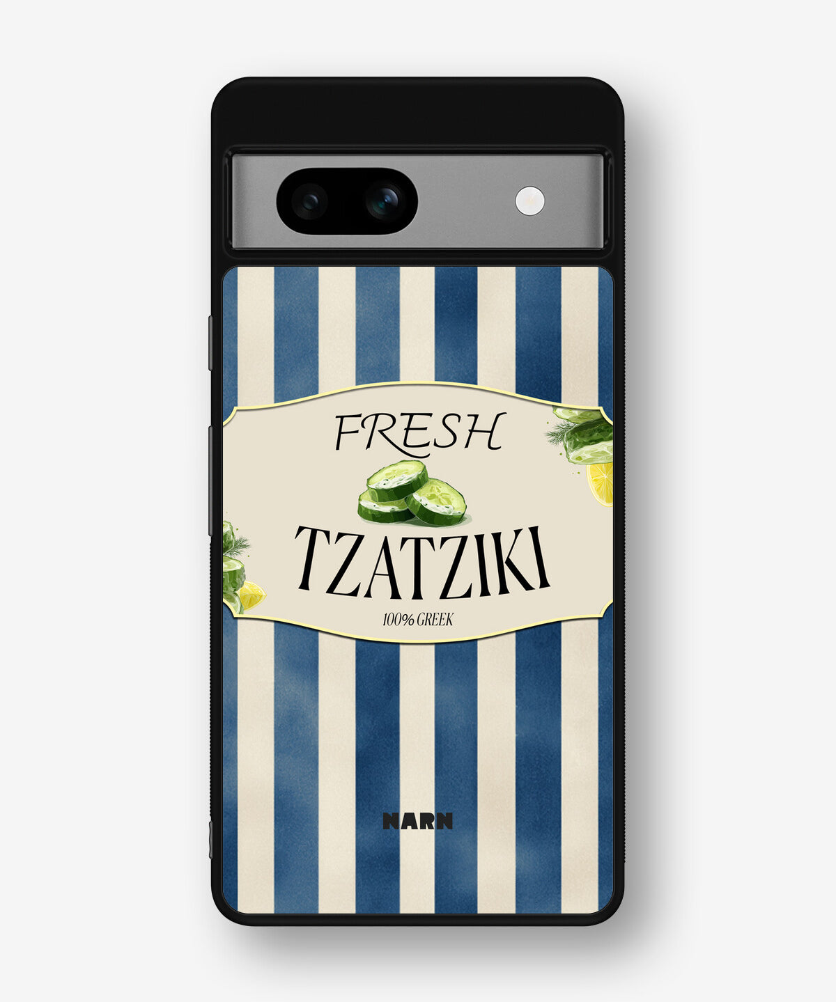 Google Pixel 7a Hard Case – Greek Blues - View 1