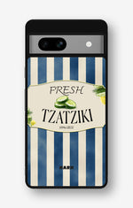 Google Pixel 7a Hard Case – Greek Blues - View 1