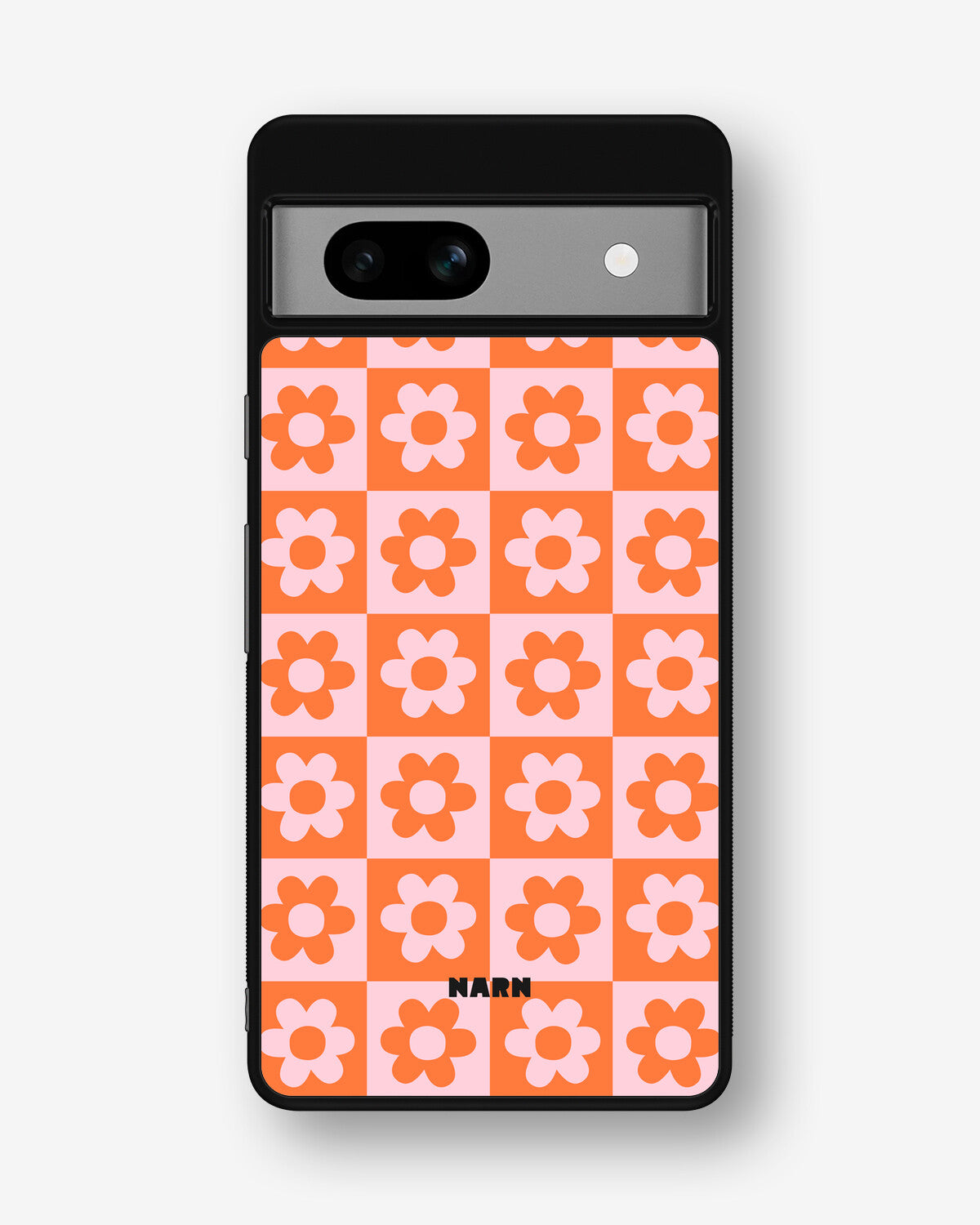 Google Pixel 7a Hard Case – Peach Petals - View 1