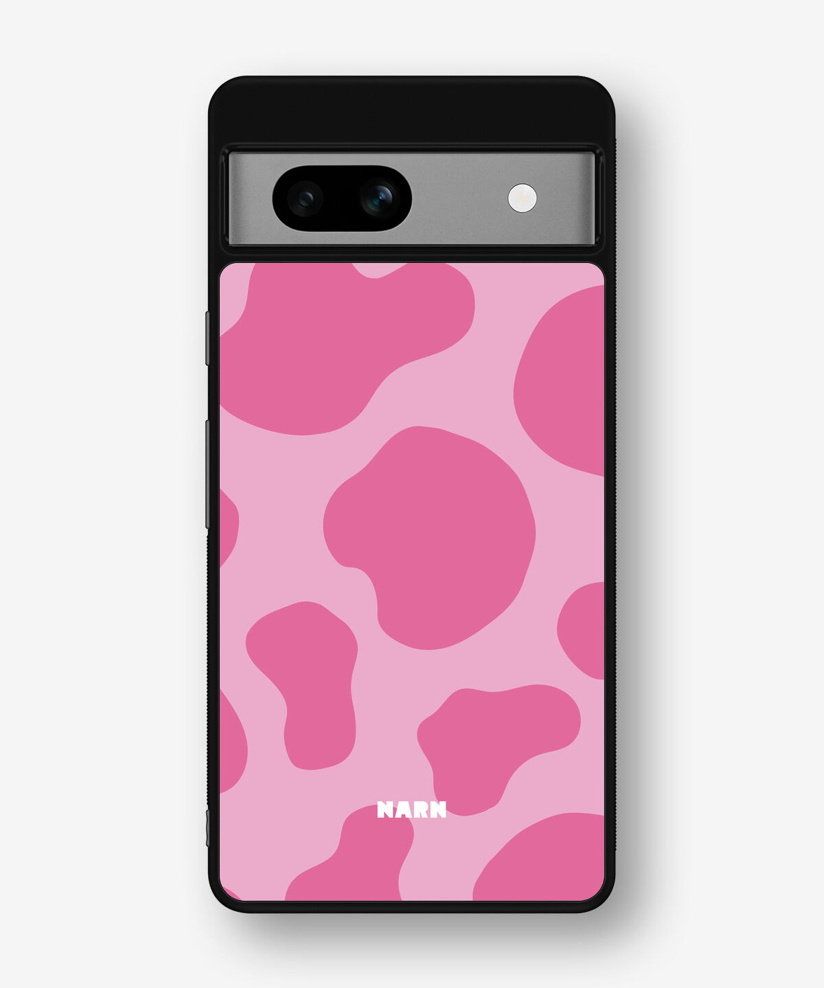 Google Pixel 7a Hard Case – Pink Moo - View 1