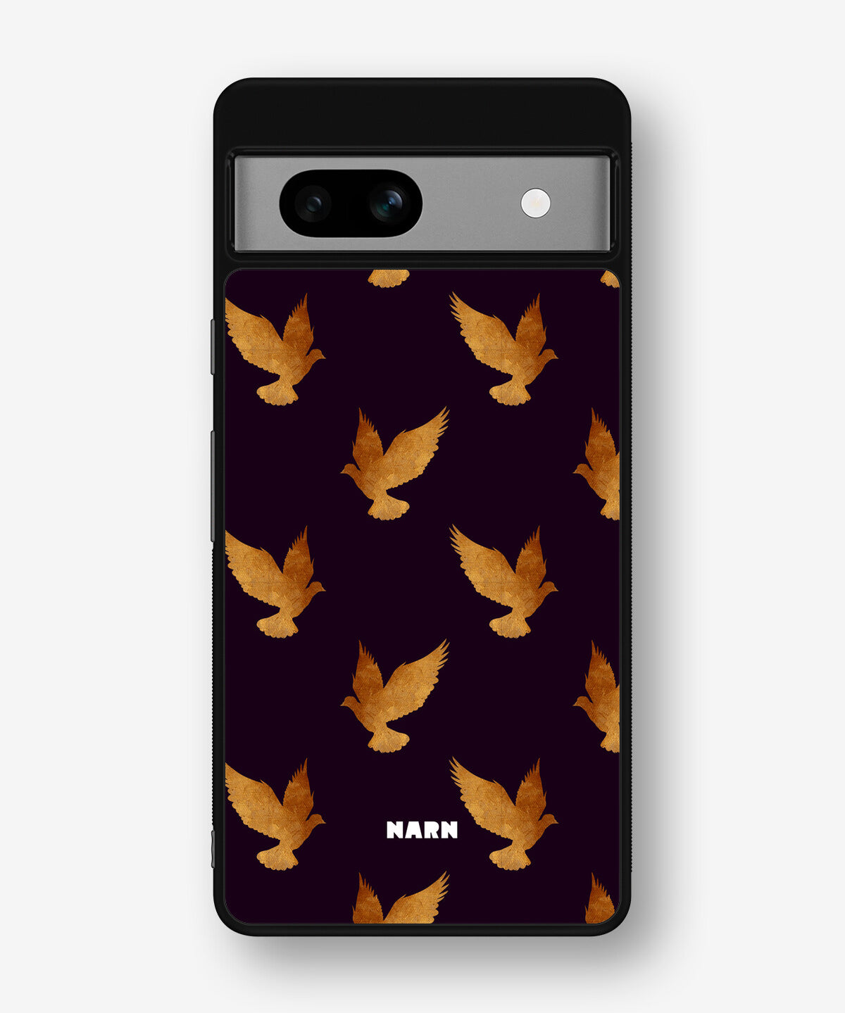 Google Pixel 7a Hard Case – Royal Doves - View 1