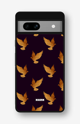 Google Pixel 7a Hard Case – Royal Doves - View 1