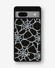 Google Pixel 7a Hard Case – Spiderweb - View 1