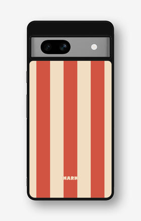 Google Pixel 7a Hard Case – Sunset Stripes - View 1